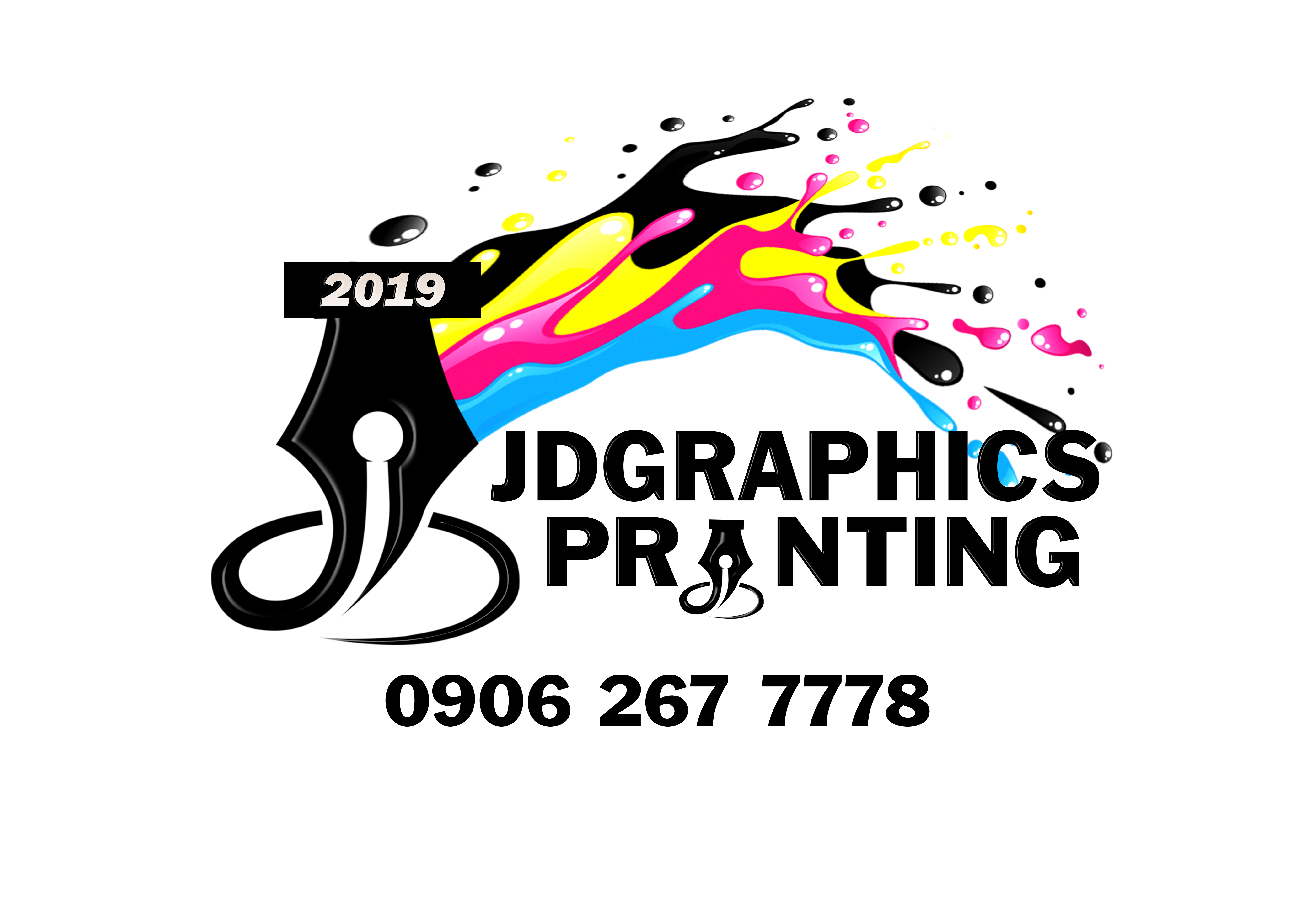 JDGraphicsPrinting 09062677778 Logo